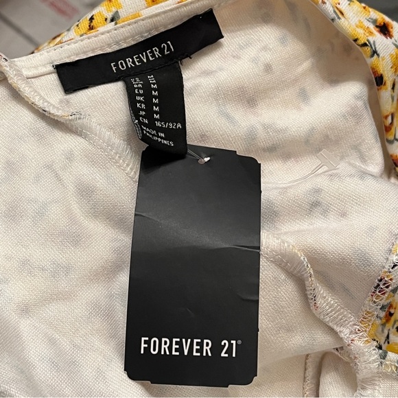 Forever 21 Yellow Floral Dress - Picture 4 of 5